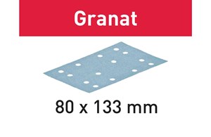 Festool Schleifstreifen Granat STF 80 x 133 mm, Körnung P80 bis P180